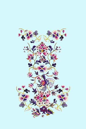 民族风印花华亿平台图片