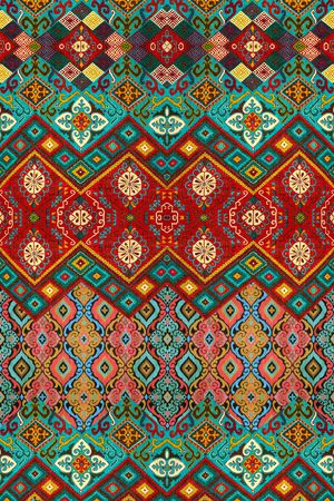 民族风印花华亿平台图片