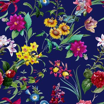 花朵印花华亿平台图片