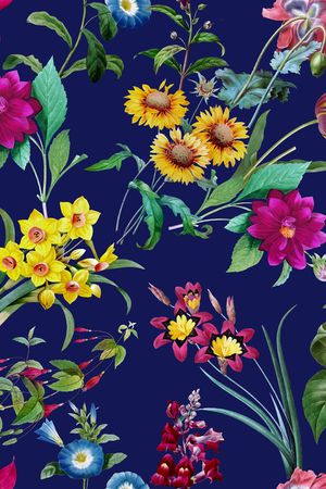 花朵印花华亿平台图片