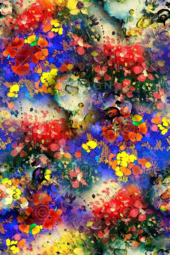 抽象印花华亿平台图片