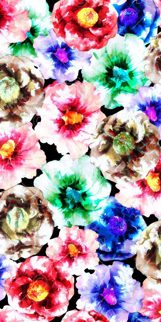 水彩印花华亿平台图片