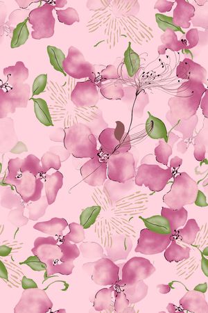 花朵印花华亿平台图片