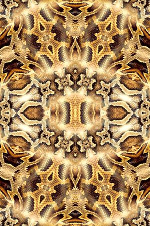 蛇纹印花华亿平台图片