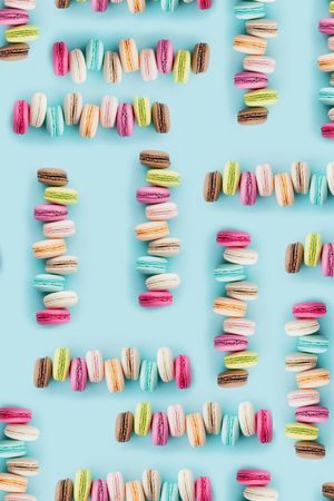 马卡龙印花华亿平台图片