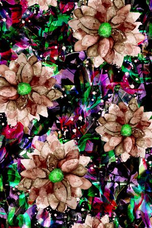 数码花印花华亿平台图片