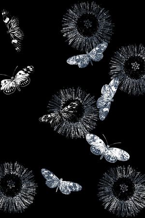 几何纹理印花华亿平台图片