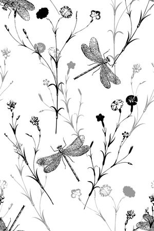 蜻蜓印花华亿平台图片