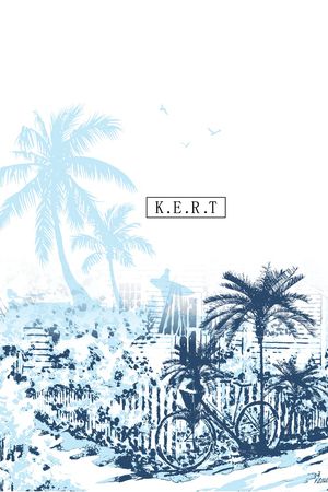 热带风情印花华亿平台图片