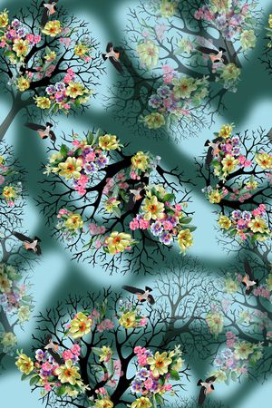 女装印花华亿平台图片