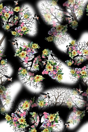 女装印花华亿平台图片