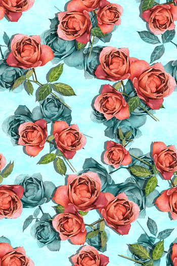 819452-立体玫瑰岩石底青