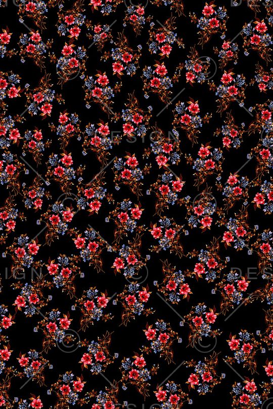 花朵印花华亿平台图片