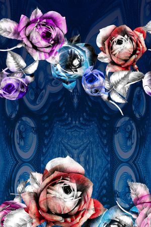 水彩印花华亿平台图片