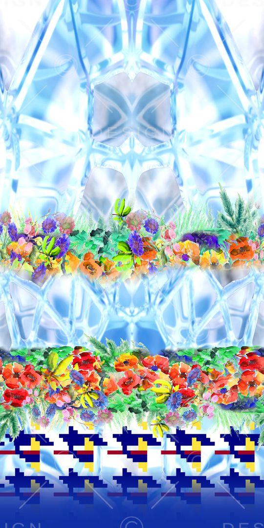 花朵印花华亿平台图片