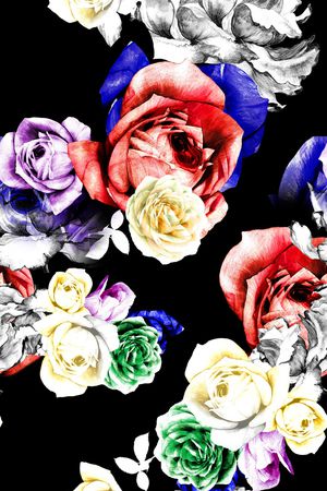 花朵印花华亿平台图片