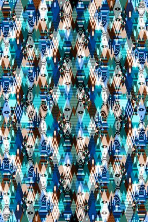 菱形印花华亿平台图片