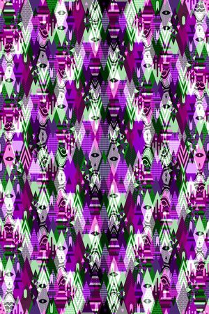 菱形印花华亿平台图片