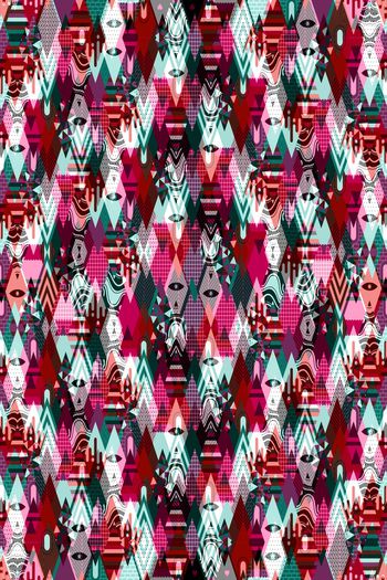 819989-艺术格子衫