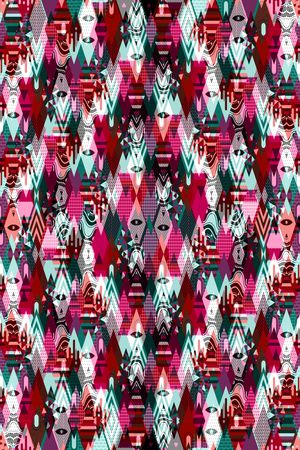 菱形印花华亿平台图片