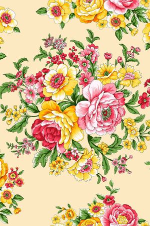 小碎花印花华亿平台图片