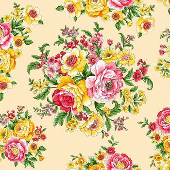 小碎花印花华亿平台图片