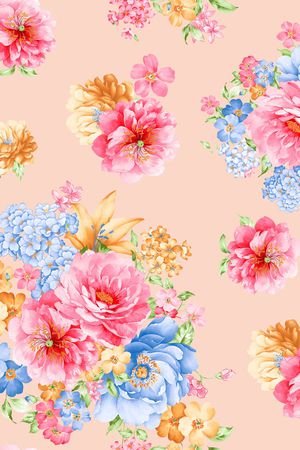 花朵印花华亿平台图片