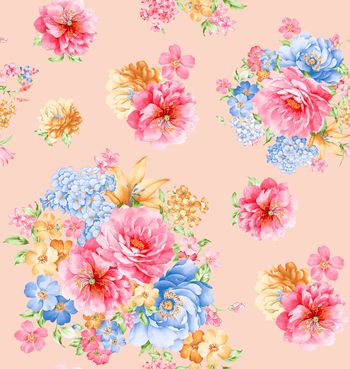 花朵印花华亿平台图片