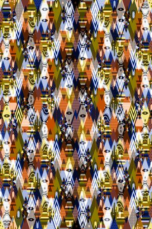 菱形印花华亿平台图片