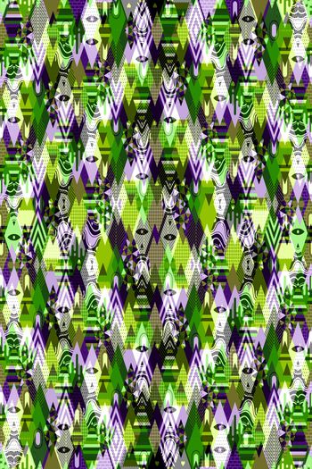 819998-艺术格子衫