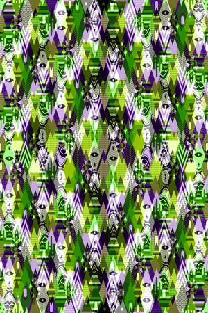 菱形印花华亿平台图片