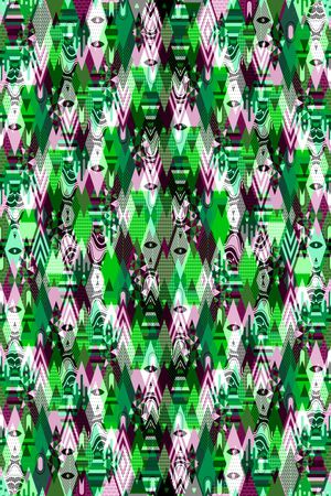 菱形印花华亿平台图片