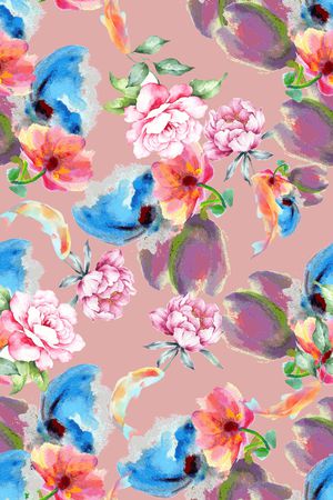 鱼印花华亿平台图片