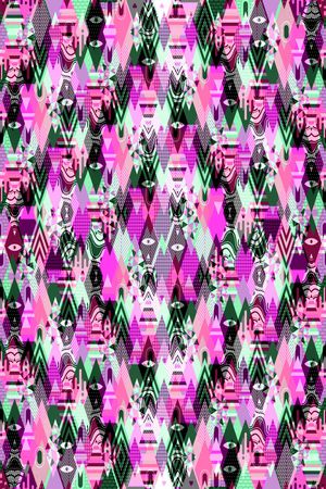 菱形印花华亿平台图片