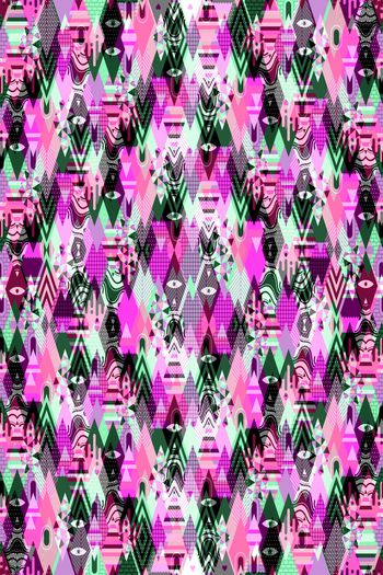 820004-艺术格子衫