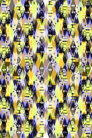 菱形印花华亿平台图片