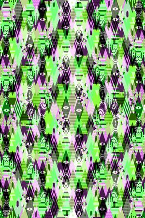 菱形印花华亿平台图片