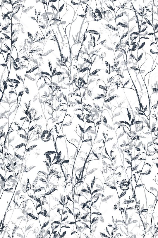 树叶印花华亿平台图片