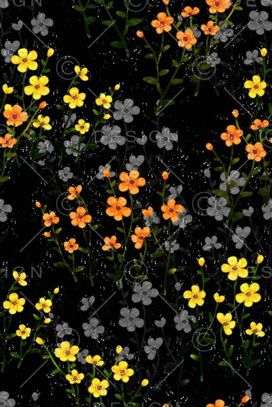 乱花印花华亿平台图片