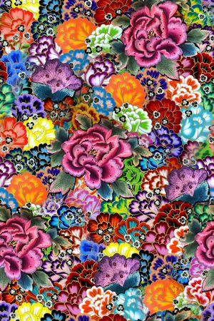 民族风印花华亿平台图片