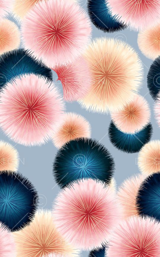 蒲公英印花华亿平台图片