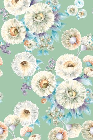 水彩印花华亿平台图片