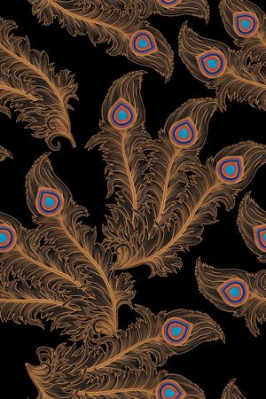 羽毛印花华亿平台图片