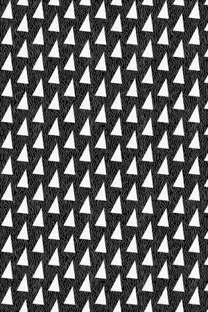 三角形印花华亿平台图片