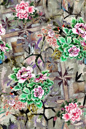 时尚印花华亿平台图片