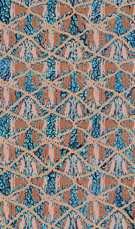 抽象印花华亿平台图片