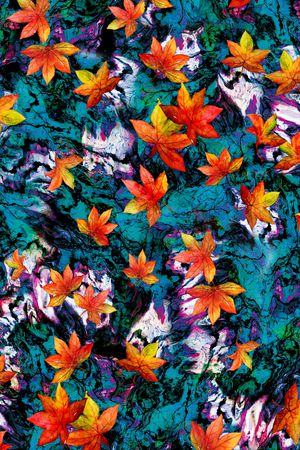 乱花印花华亿平台图片