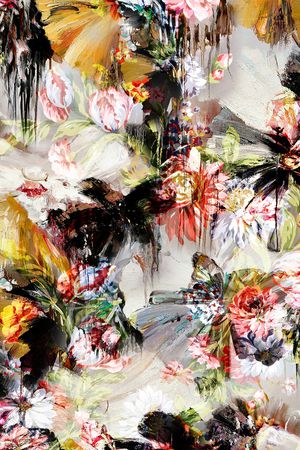 乱花印花华亿平台图片