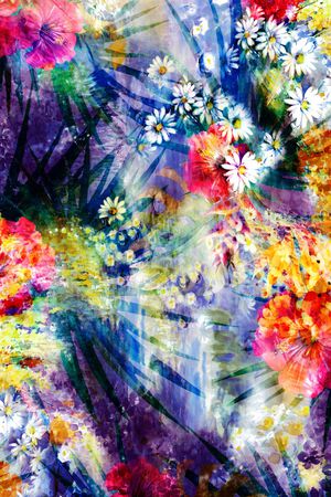 乱花印花华亿平台图片