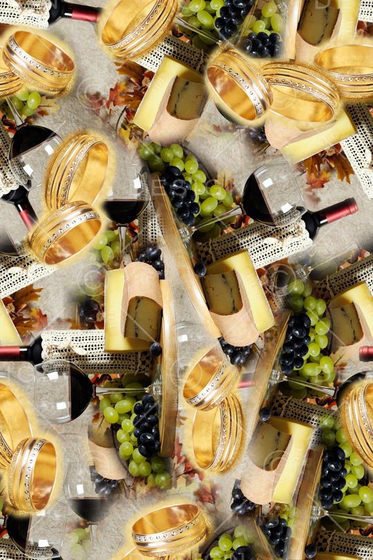 酒杯图案印花华亿平台图片